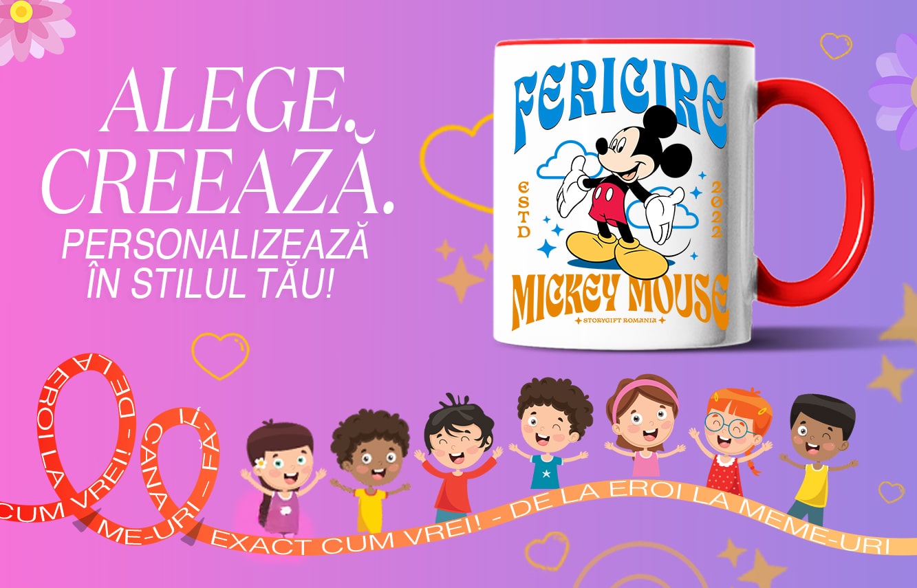 Cani Personalizate pentru Copii - Arată-ți iubirea cu o cană personalizată