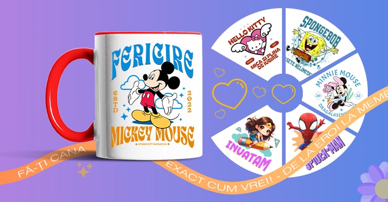 Cani Personalizate pentru Copii - Arată-ți iubirea cu o cană personalizată