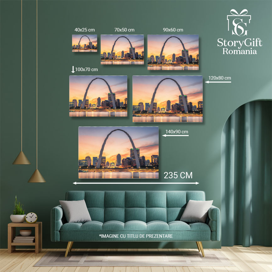 Tablou Canvas - Districtul de Afaceri - New York, SUA 40x25CM [4]