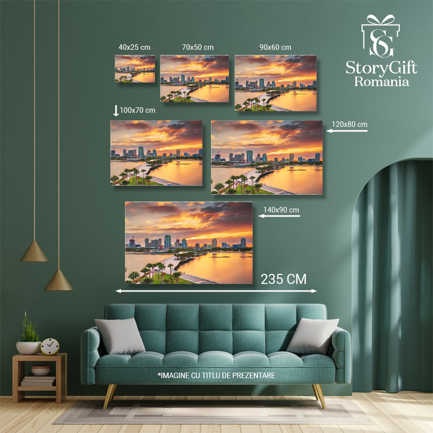 Tablou Canvas - Pana la Cer - New York, SUA 40x25CM [4]