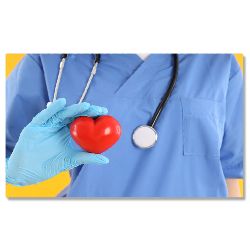 Meserii - Tablou Canvas: O Inima Sanatoasa, O Viata Fericita 40x25CM