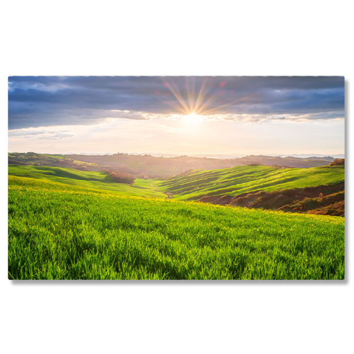 Tablouri Canvas - Tablou Canvas - Peisaj Rural in Toscana, Italia 40x25CM