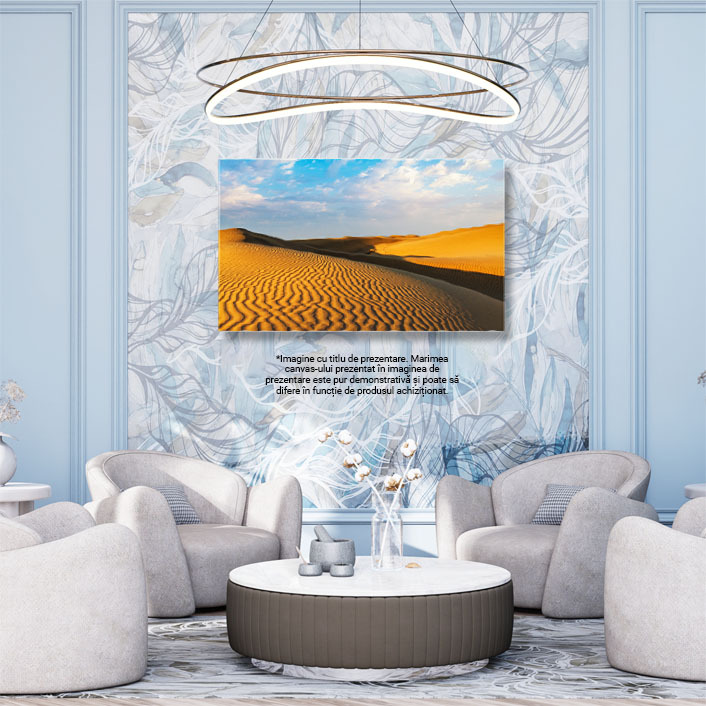 Tablou Canvas - Explorand Misterele si Minunile Desertului Thar din India 40x25CM [2]