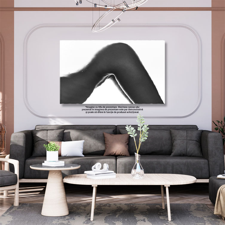 Tablou Canvas - Delicatete Senzuala in Stropi de Apa: O Simfonie a Frumusetii 40x25CM [2]