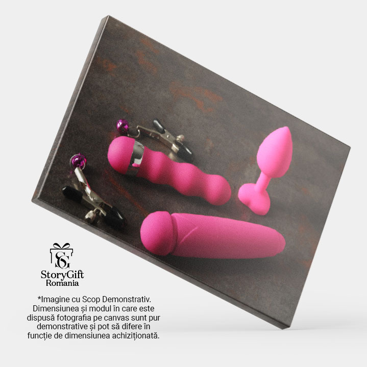 Tablou Canvas - Placere Solitara: Detalii Intime 40x25CM [3]