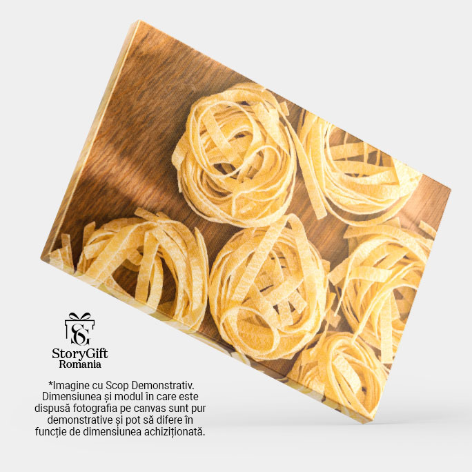 Tablou Canvas: Savori Italiene Autentice: Pastele Uscate si Ingrediente Fine 40x25CM [3]