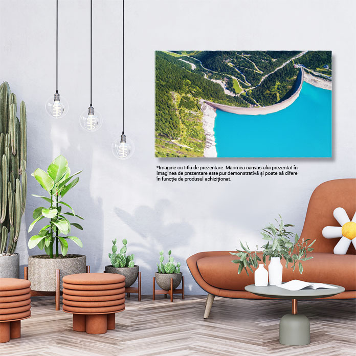 Tablou Canvas Insulele Lofoten, Norvegia Peisaj Arctic aerian, insula, peisaj, arctic, natura 177 40x25CM [2]