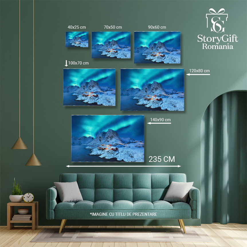 Tablou Canvas Aurlandsfjellet, Norvegia Masina SUV Parcata langa Aurlandsfjellet Munte, Tur, Peisaj, Aventura, Calatorie 563 40x25CM [4]