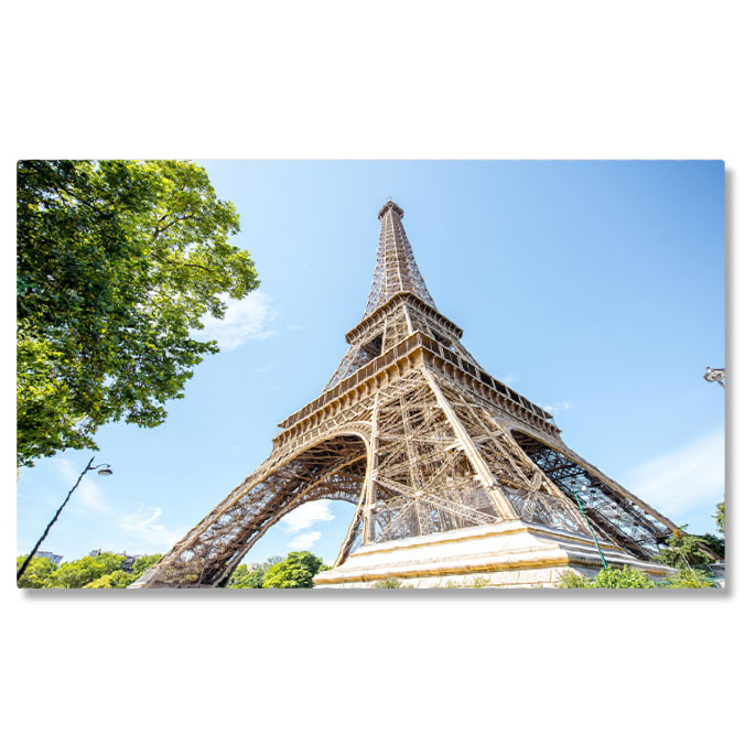 Oraș - Tablou Canvas Orasul Luminilor Franta, Paris, Vedere Urbana, Turnul Eiffel, Peisaj Urban 1223 40x25CM
