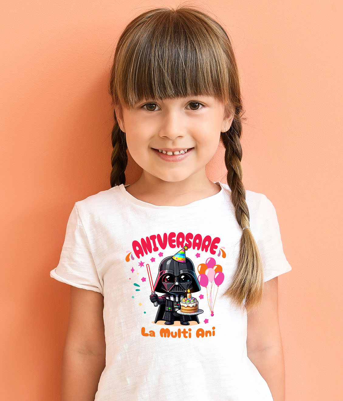 Tricou Copii cu Sarbatoreste cu Deadpool – Cadouri de Neuitat 100% Bumbac, Alb, 8 Ani [3]