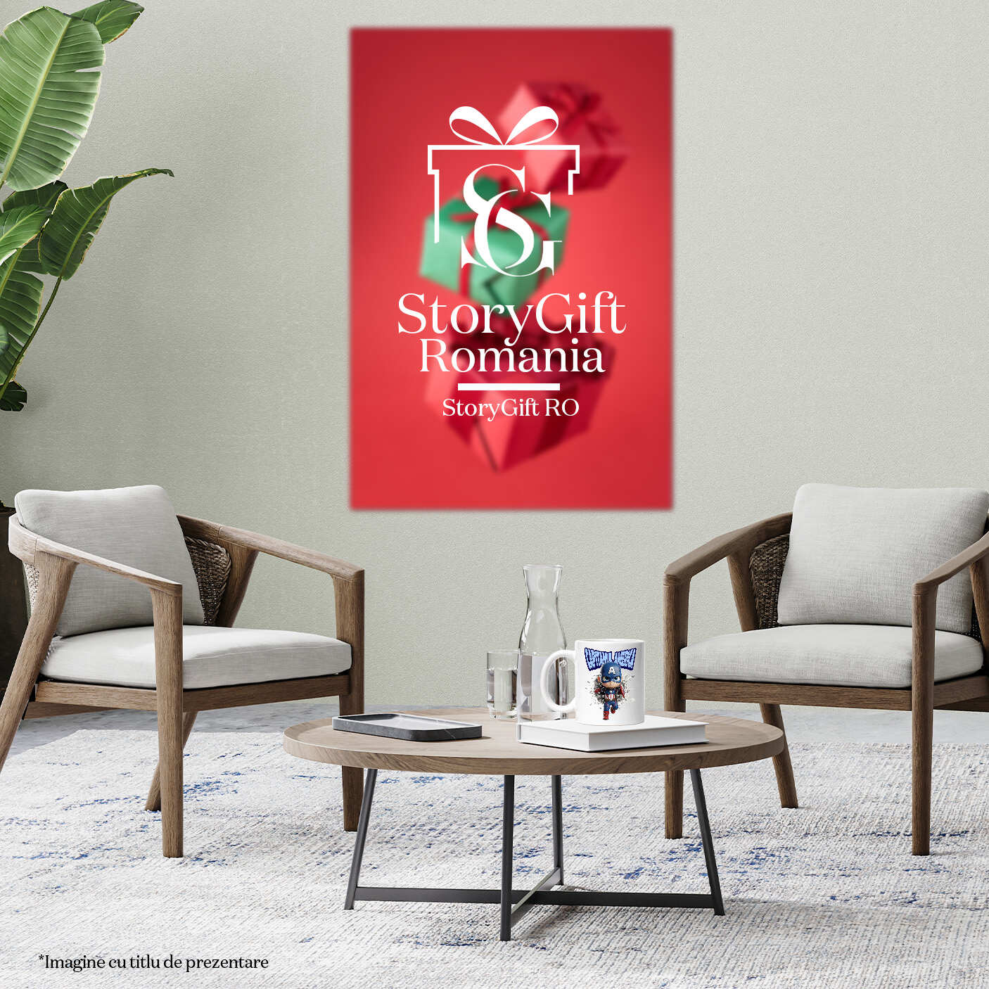 Cana Cu Cadru Memorabil Captain America Ceramica, 330ML, cu Maner Alb [3]