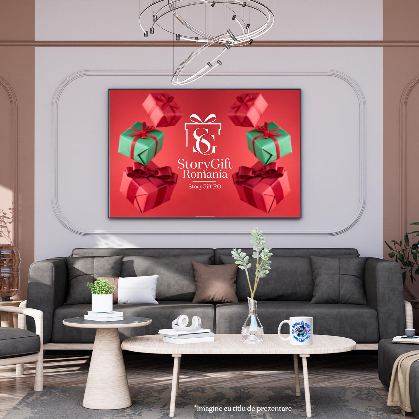 Cana Cu Stitch – Distractie Si Invatatura Ceramica, 330ML, cu Maner Alb [3]