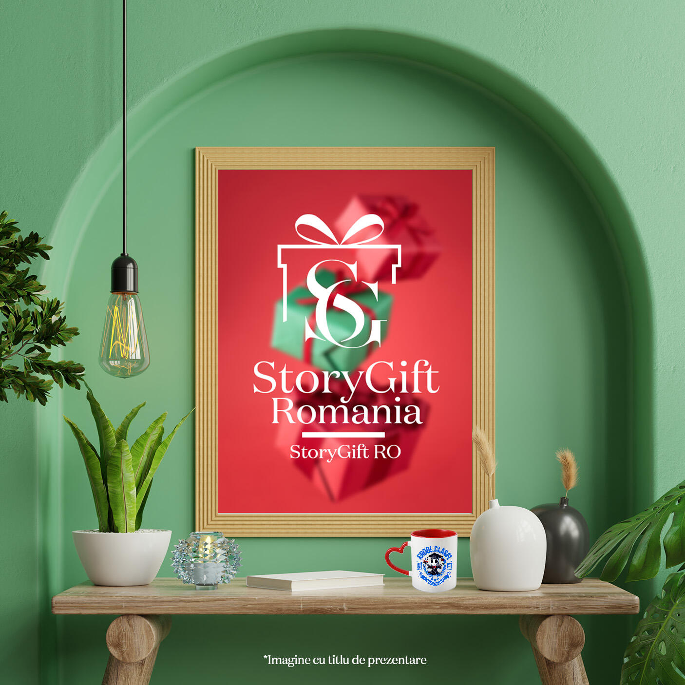 Cana Cu Jack Skellington – Micii Campioni Veseli Ceramica, 330ML, cu Maner Inima Rosie [3]