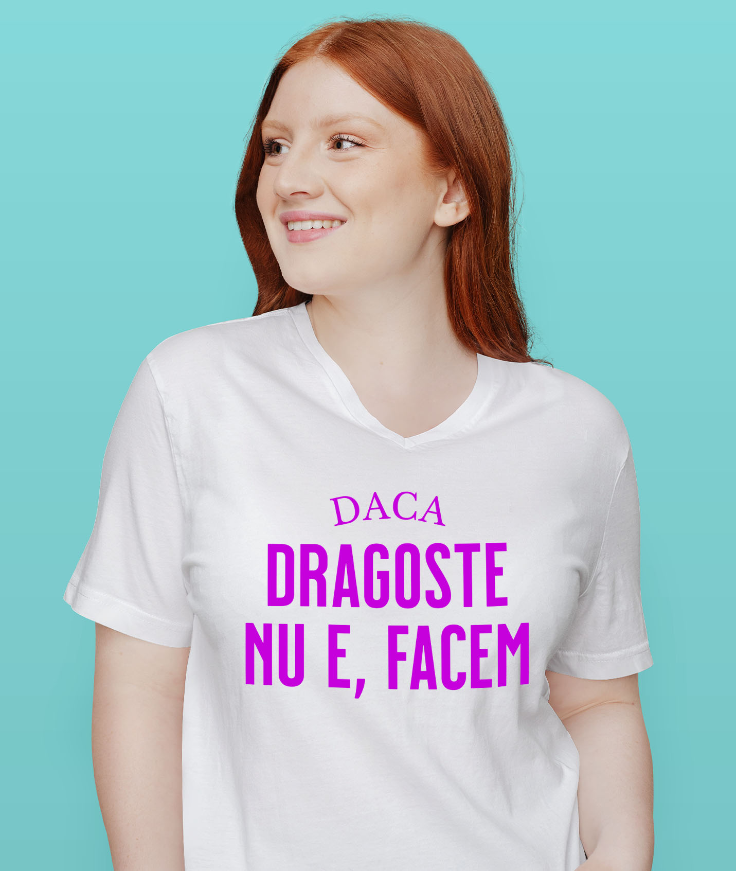 Tricou Femei, Barbati, Copii, Fata, Baiat, Unisex Personalizat „Mesaj Haios de Dragoste - Cadou Personalizat cu Mesaj Amuzant pentru Iubita, Familie și Prieteni” [1]