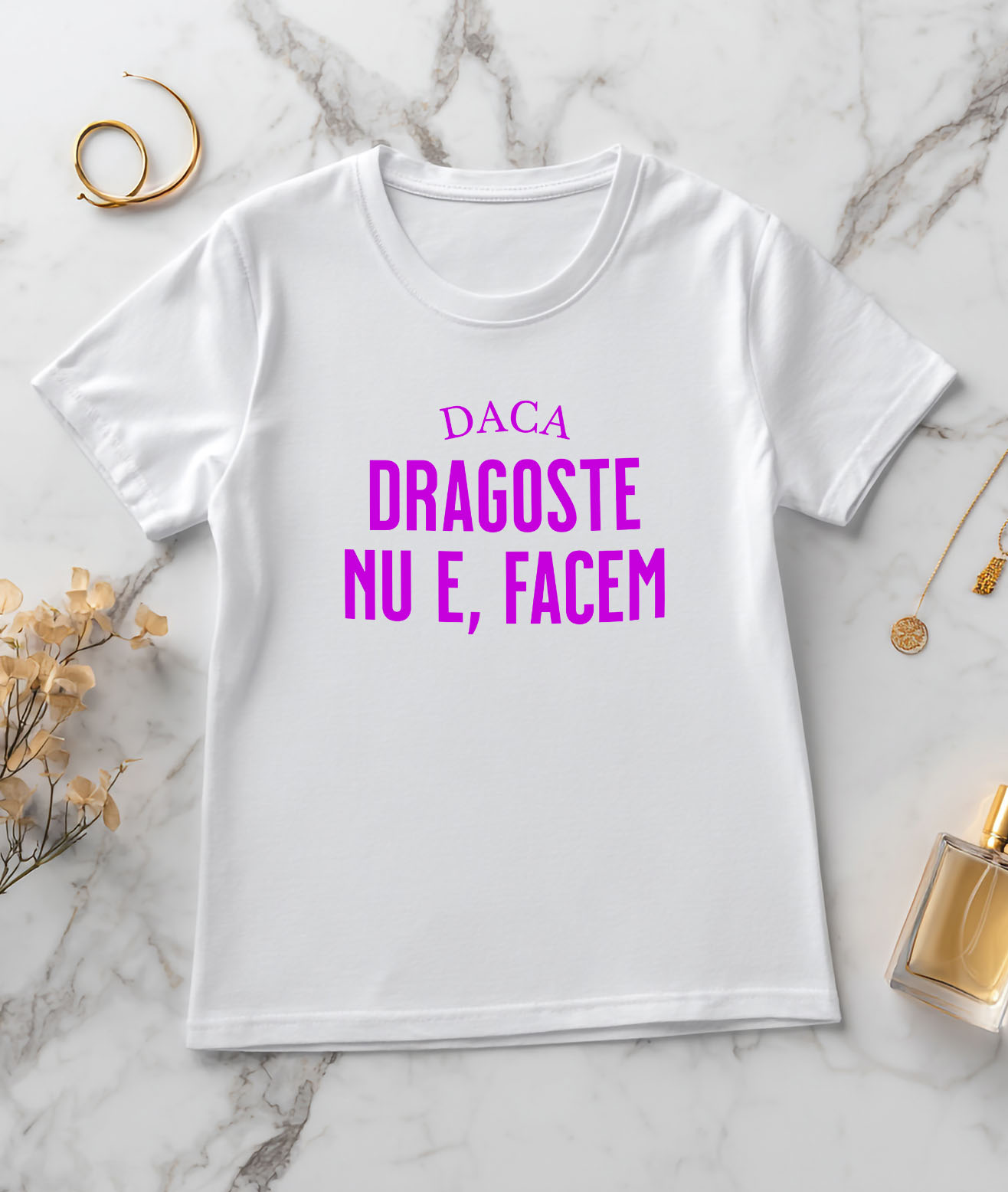 Tricou Femei, Barbati, Copii, Fata, Baiat, Unisex Personalizat „Mesaj Haios de Dragoste - Cadou Personalizat cu Mesaj Amuzant pentru Iubita, Familie și Prieteni” [2]