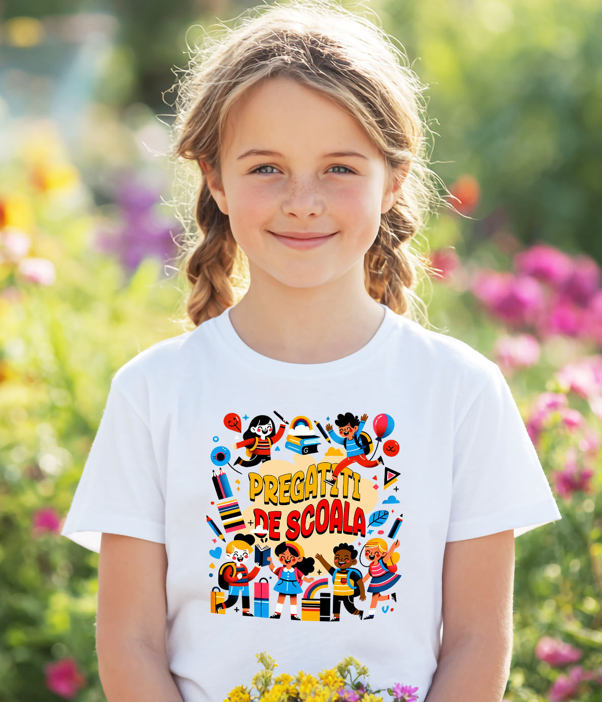 Tricou Femei, Barbati, Copii, Fata, Baiat, Unisex Personalizat Produse Personalizate Pentru Copii Veseli - Educație, Rechizite Școlare și Distracție [2]