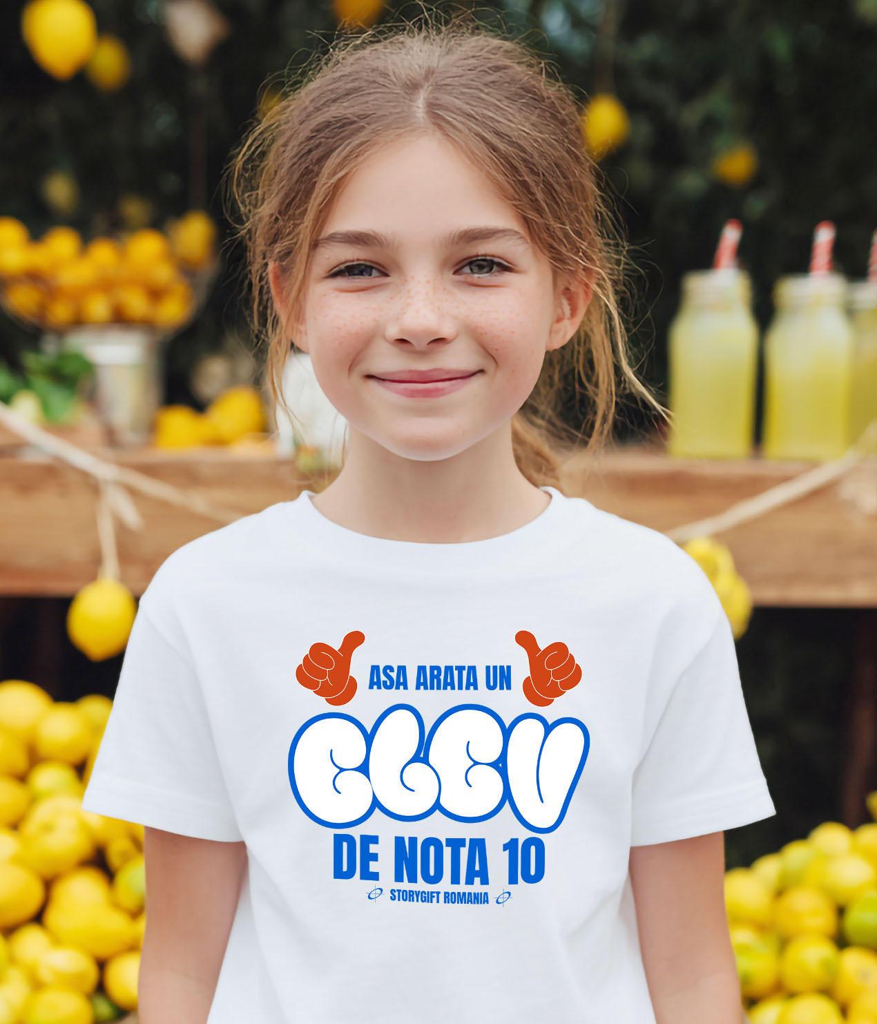 Tricou Femei, Barbati, Copii, Fata, Baiat, Unisex Personalizat Mâini Stil Mickey Mouse & Educație: Rechizite Personalizate pentru Elevii De Nota 10 [2]
