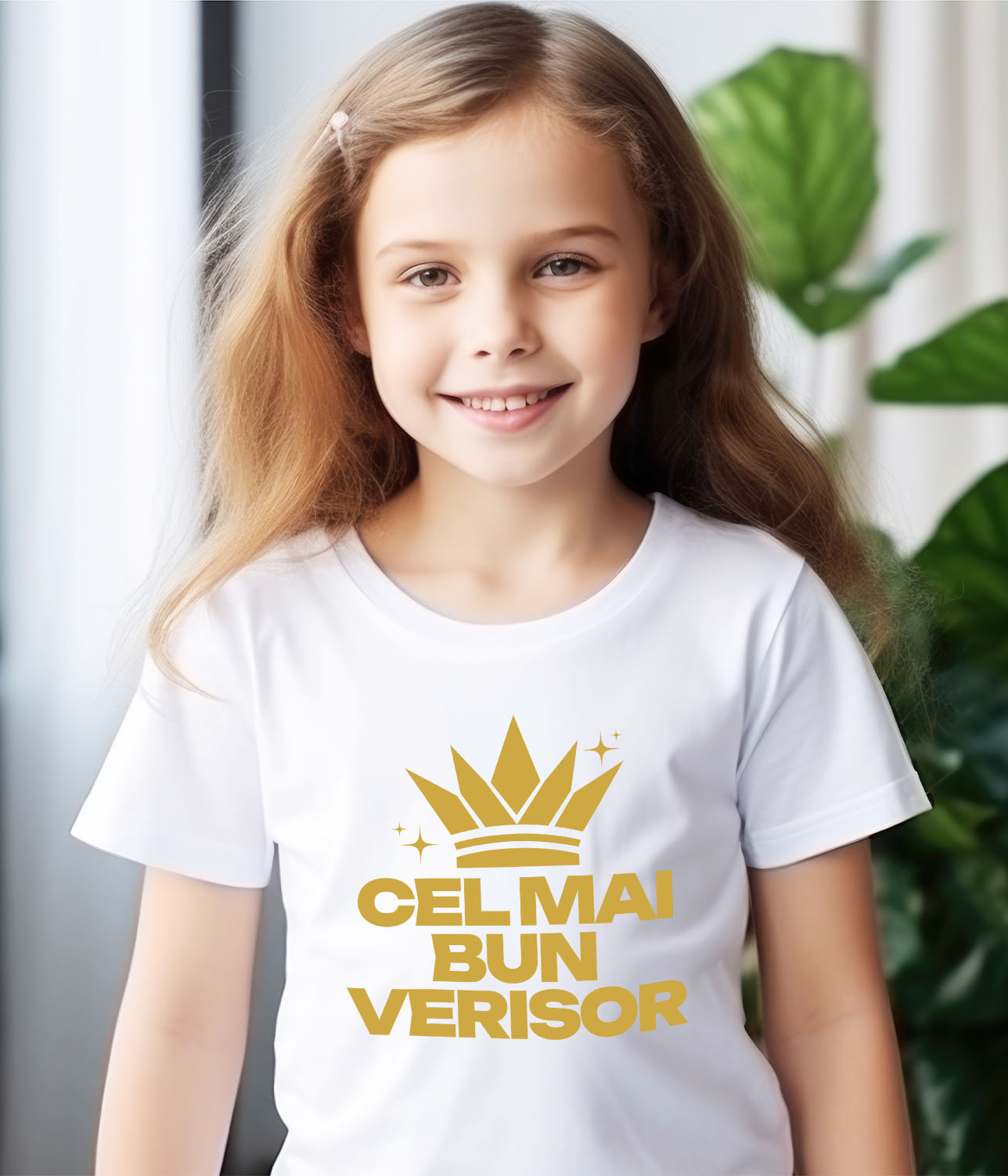 Tricou Femei, Barbati, Copii, Fata, Baiat, Unisex Personalizat „Coroană Regală Personalizată - Cel Mai Bun Verisor Cadou Haioasă Familie” [3]