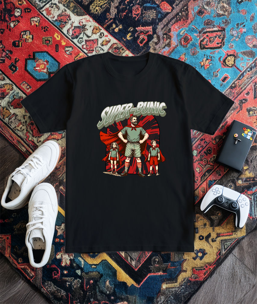 Tricou Femei, Barbati, Copii, Fata, Baiat, Unisex Personalizat Tricou Personalizat Super Bunic – Cadou Unic pentru Familie și Nepoți [2]