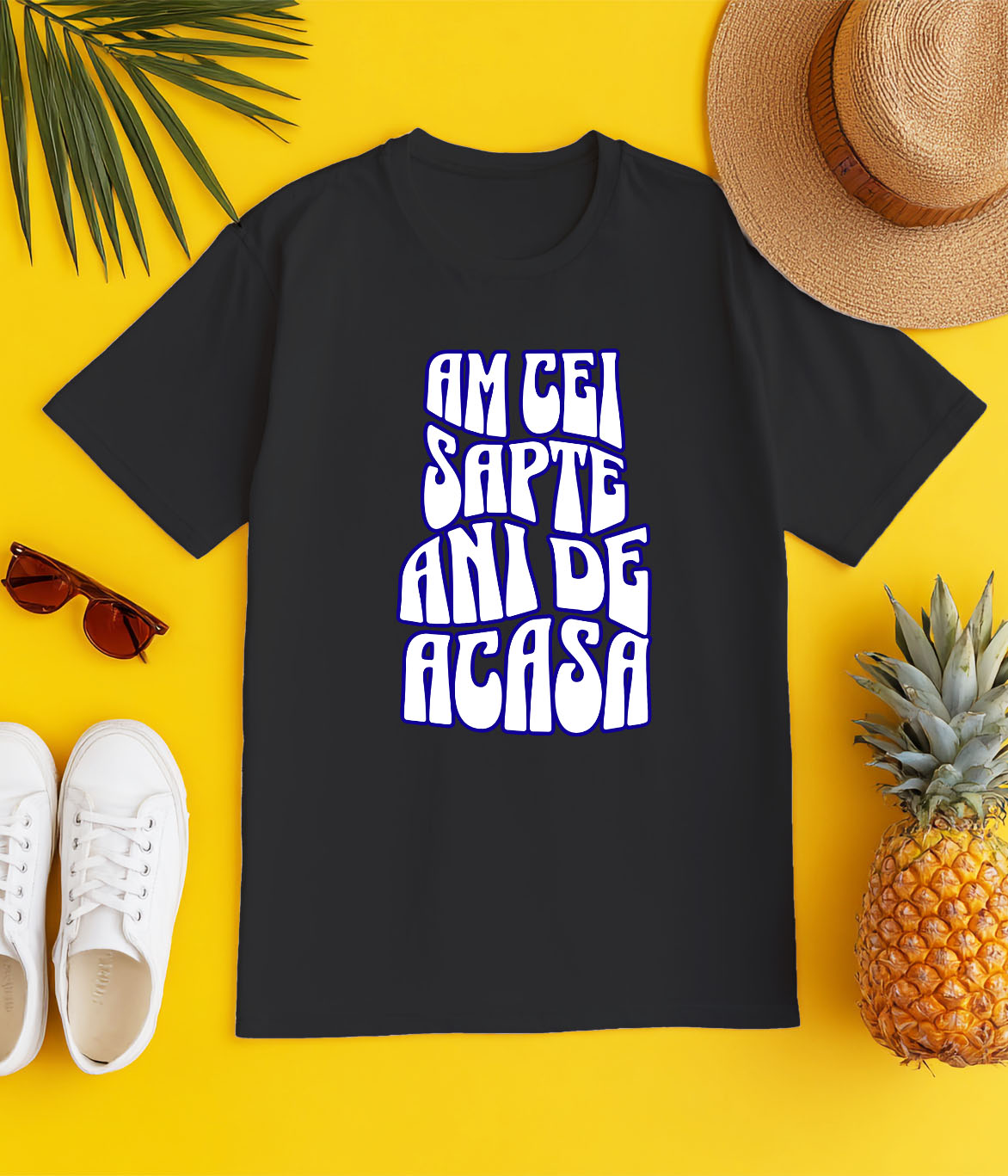 Tricou Femei, Barbati, Copii, Fata, Baiat, Unisex Personalizat Mesaj Educațional „Am Cei Șapte Ani De Acasă” | Cadou Personalizat Educație și Bună Creștere [2]