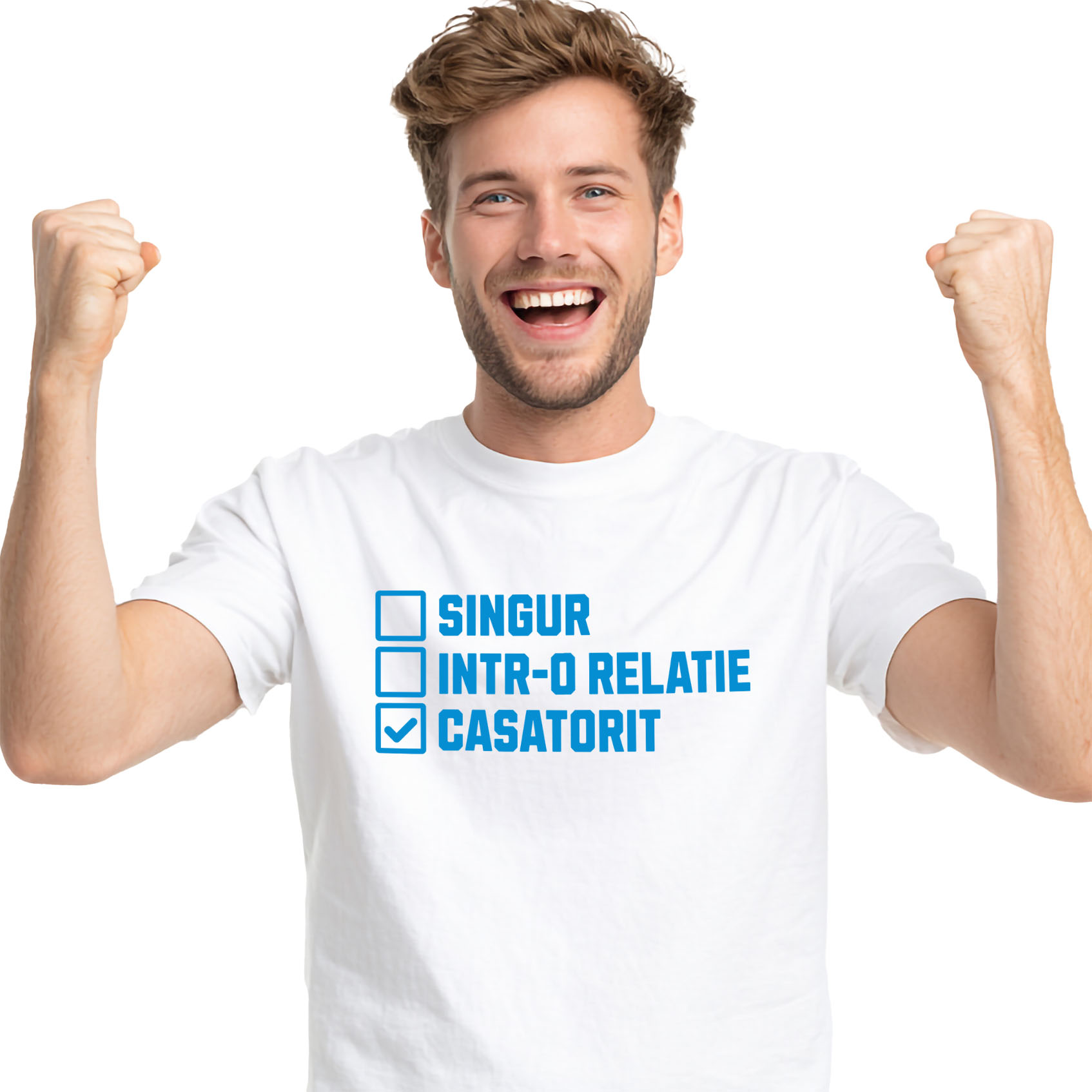 Familie - Tricou Femei, Barbati, Copii, Fata, Baiat, Unisex Personalizat Cadou Personalizat Căsătorie | Iubire și Familie | Intr-o Relație Căsătorit | Cadou Cuplu Fericit