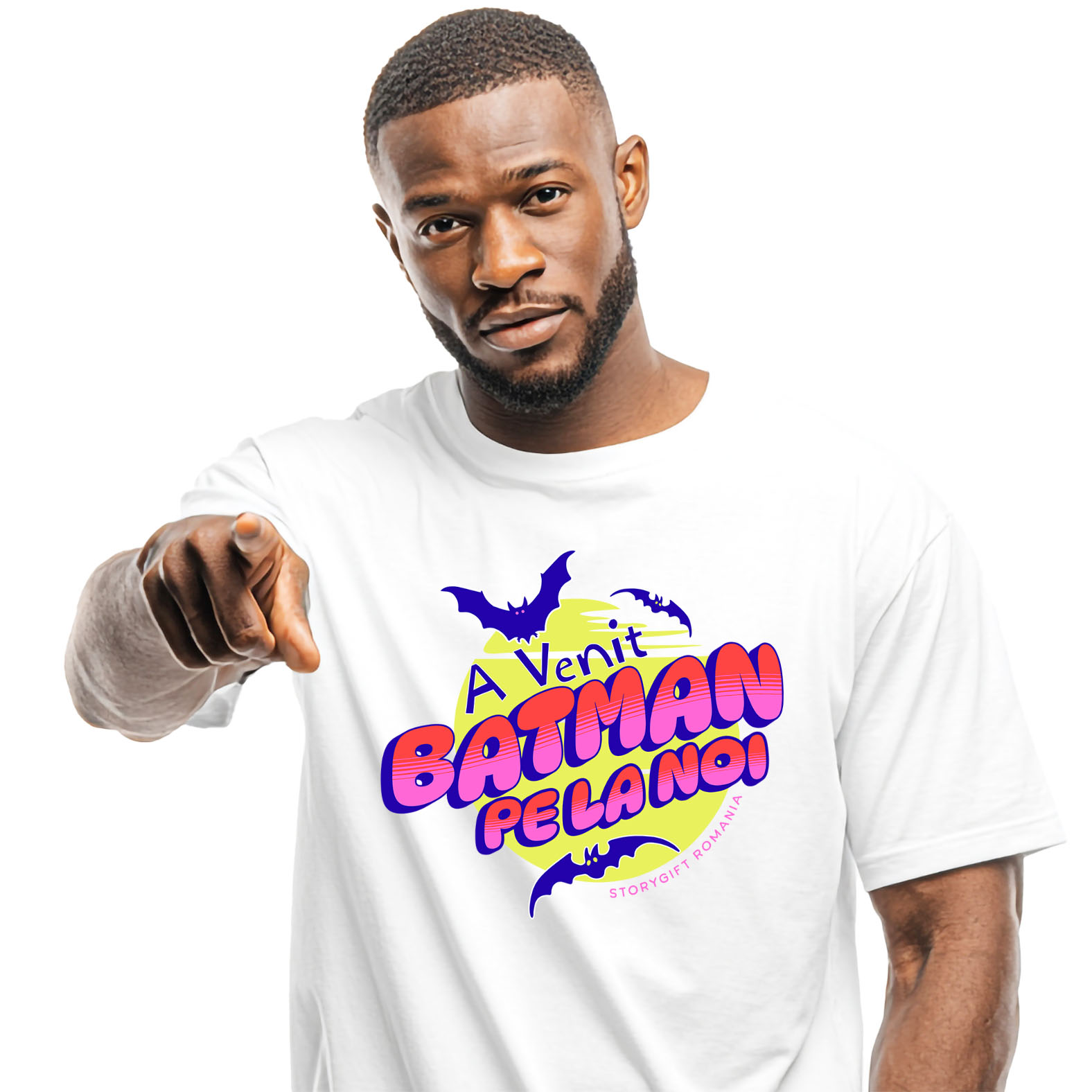 Halloween - Tricou Femei, Barbati, Copii, Fata, Baiat, Unisex Personalizat Lilieci Horror și Batman | Cadouri Personalizate Halloween pentru Familie și Copii