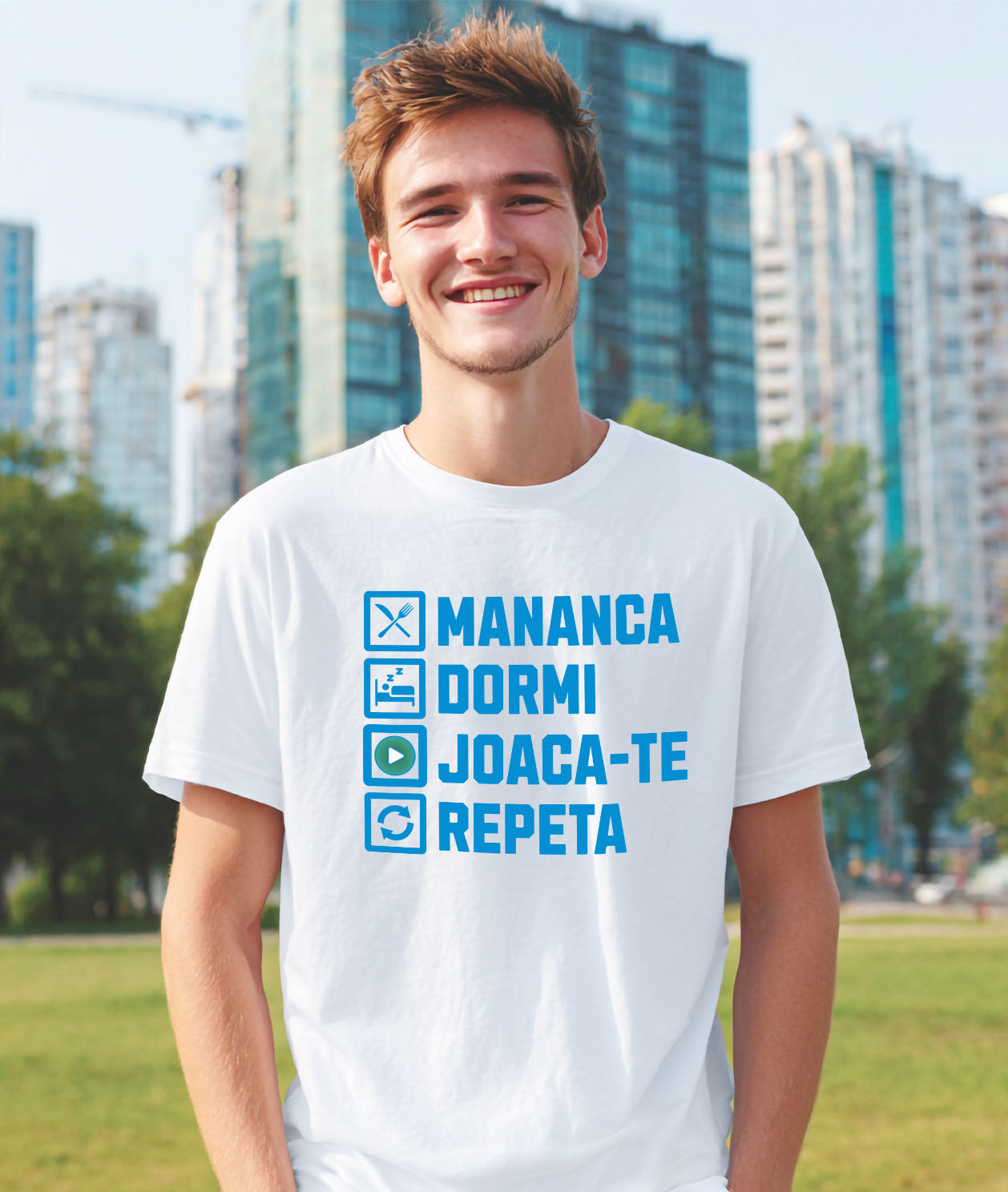 Tricou Femei, Barbati, Copii, Fata, Baiat, Unisex Personalizat Rutina Zilnică Haioasă Gamer Bărbat - Mananca Dormi Joaca-te Repeta [1]