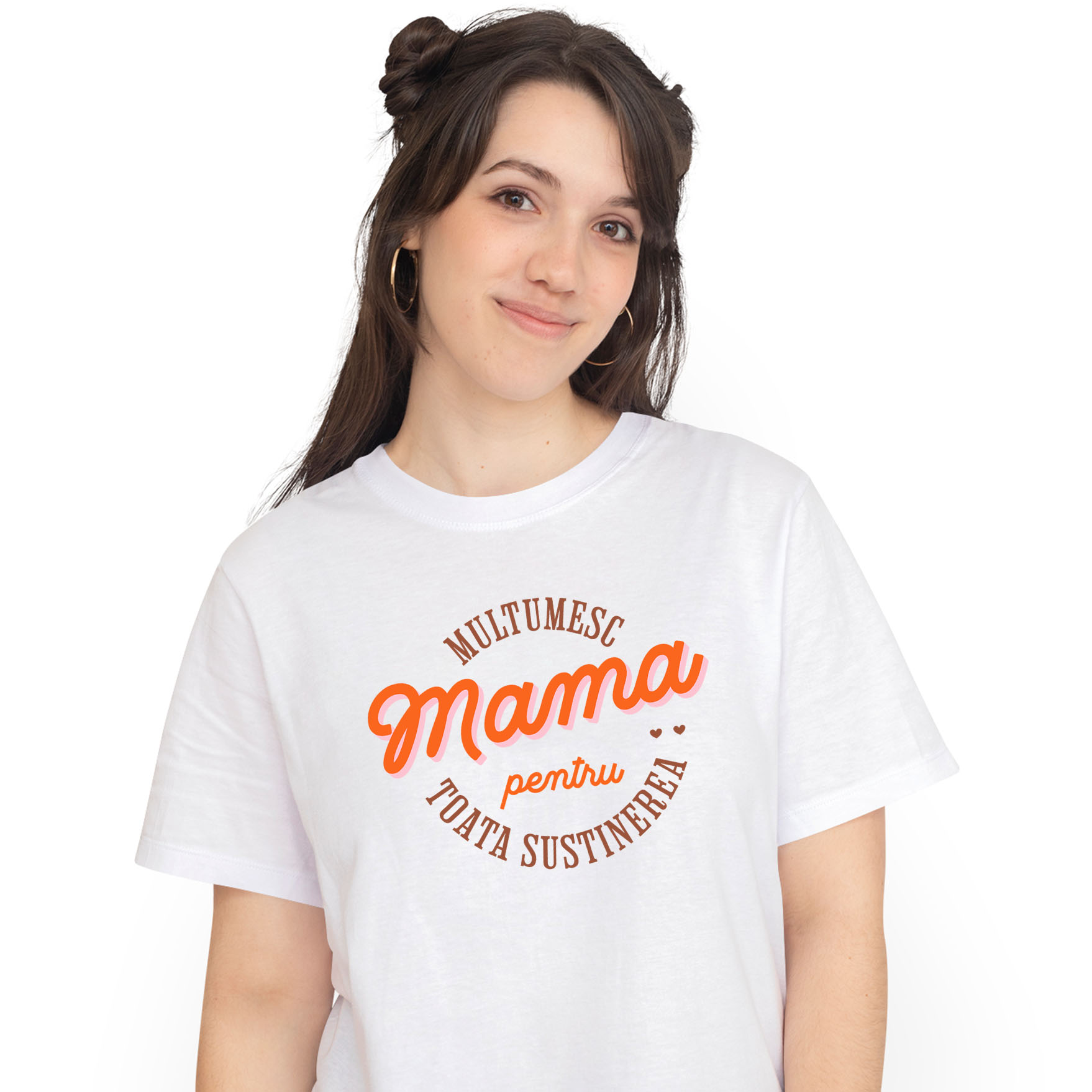 Mama - Tricou Femei, Barbati, Copii, Fata, Baiat, Unisex Personalizat "Mulțumesc Mama – Cadouri Personalizate pentru Familie și Iubire"