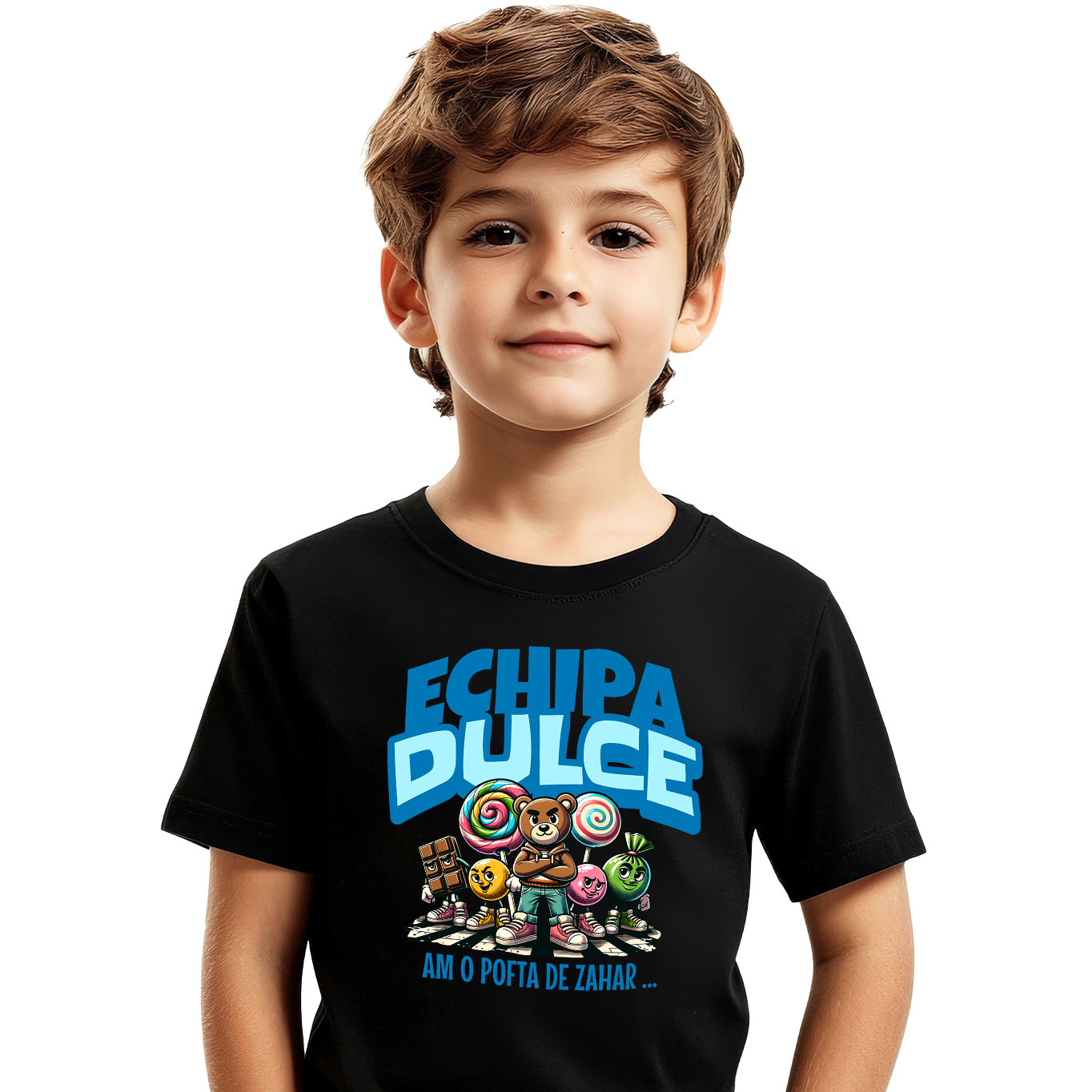 Tricou Femei, Barbati, Copii, Fata, Baiat, Unisex Personalizat Dulciuri personalizate pentru familie și copii | Cadouri dulci pentru tati și prieteni [1]