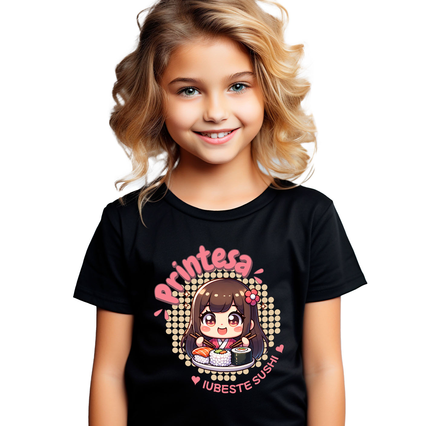 Mancare - Tricou Femei, Barbati, Copii, Fata, Baiat, Unisex Personalizat Produse personalizate cu iubire pentru sushi | Cadouri unice pentru familie și copii