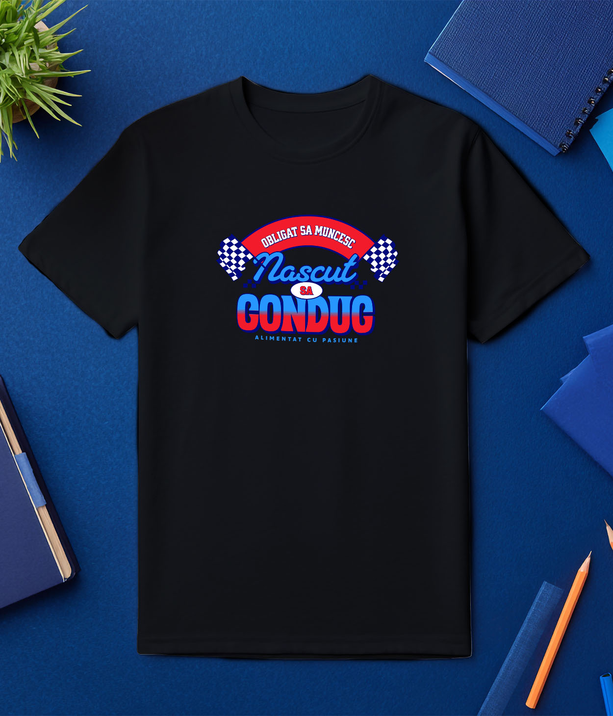 Tricou Femei, Barbati, Copii, Fata, Baiat, Unisex Personalizat Steag Curse Ilegale – Cadou Perfect pentru Iubitorii de Mașini și Viteză [2]