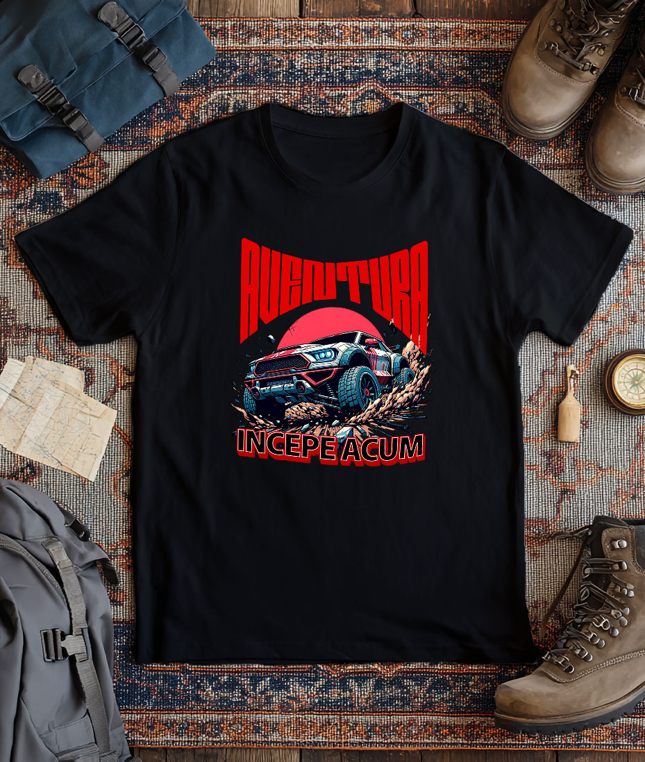 Tricou Femei, Barbati, Copii, Fata, Baiat, Unisex Personalizat Mașină De Teren – Curse Off-Road Cu Viteză și Adrenalină [2]