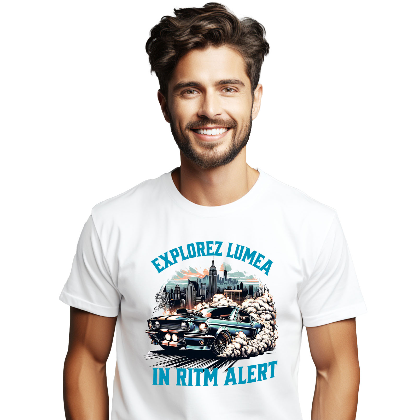 Tricou Femei, Barbati, Copii, Fata, Baiat, Unisex Personalizat Mașină Vintage Tunată – Viteză și Stil Pe Străzile Orașului