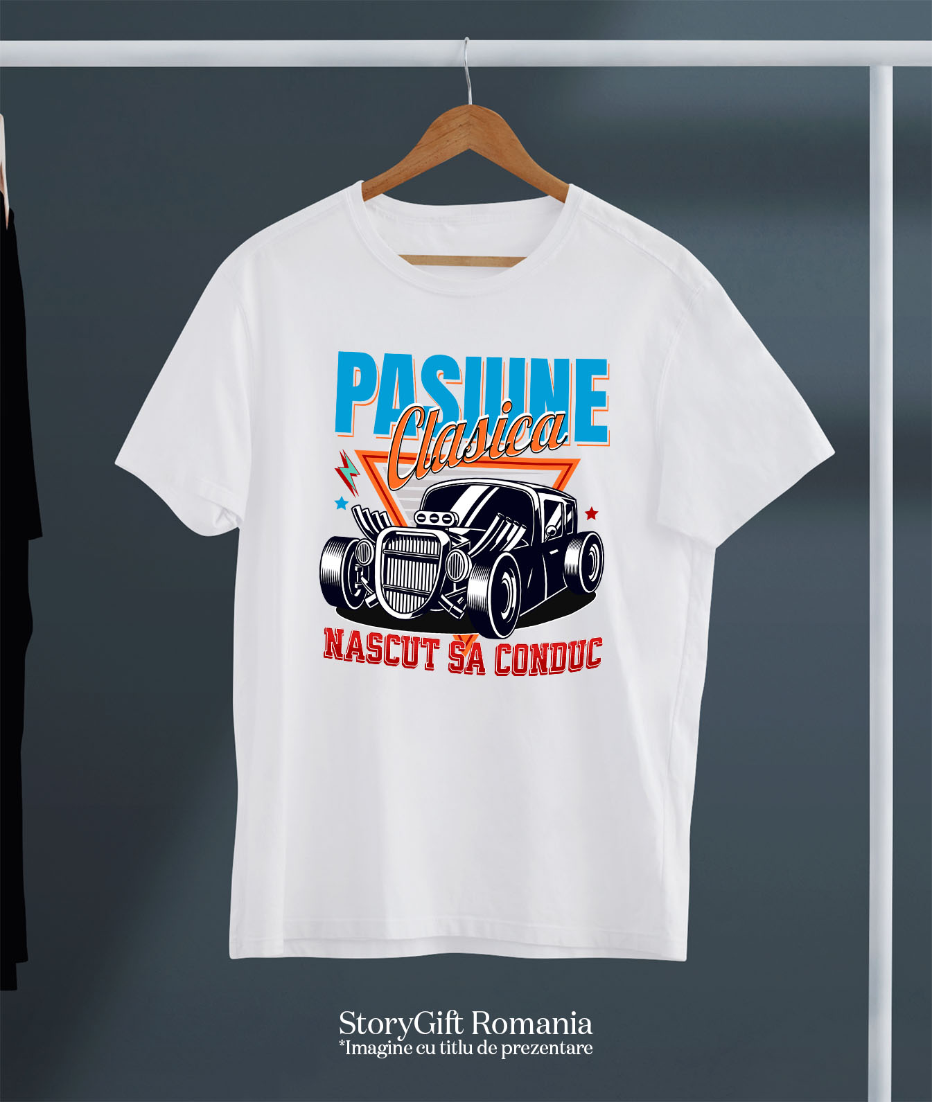 Tricou Femei, Barbati, Copii, Fata, Baiat, Unisex Personalizat Mașină Tunată Clasică – Putere, Stil și Adrenalină pentru Pasionați [2]