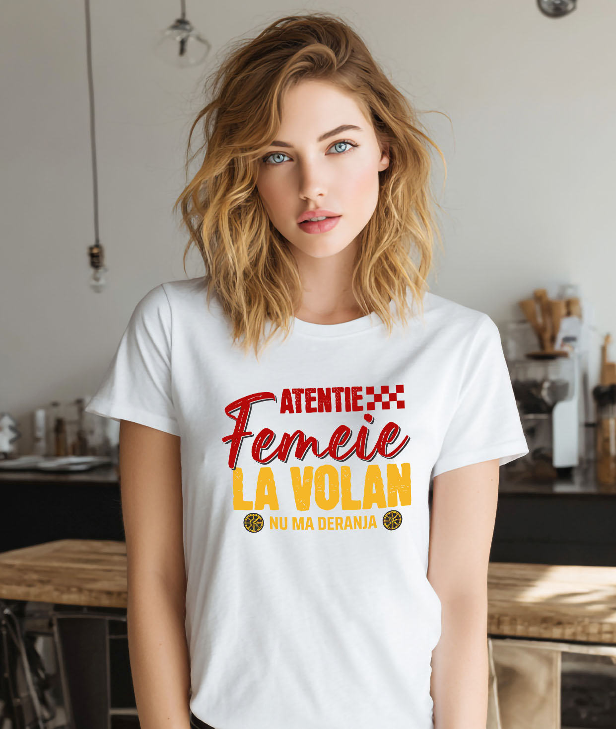 Tricou Femei, Barbati, Copii, Fata, Baiat, Unisex Personalizat Mesaj Colorat – Roți Mașină | Design Vibrant pentru Iubitorii de Viteză [1]