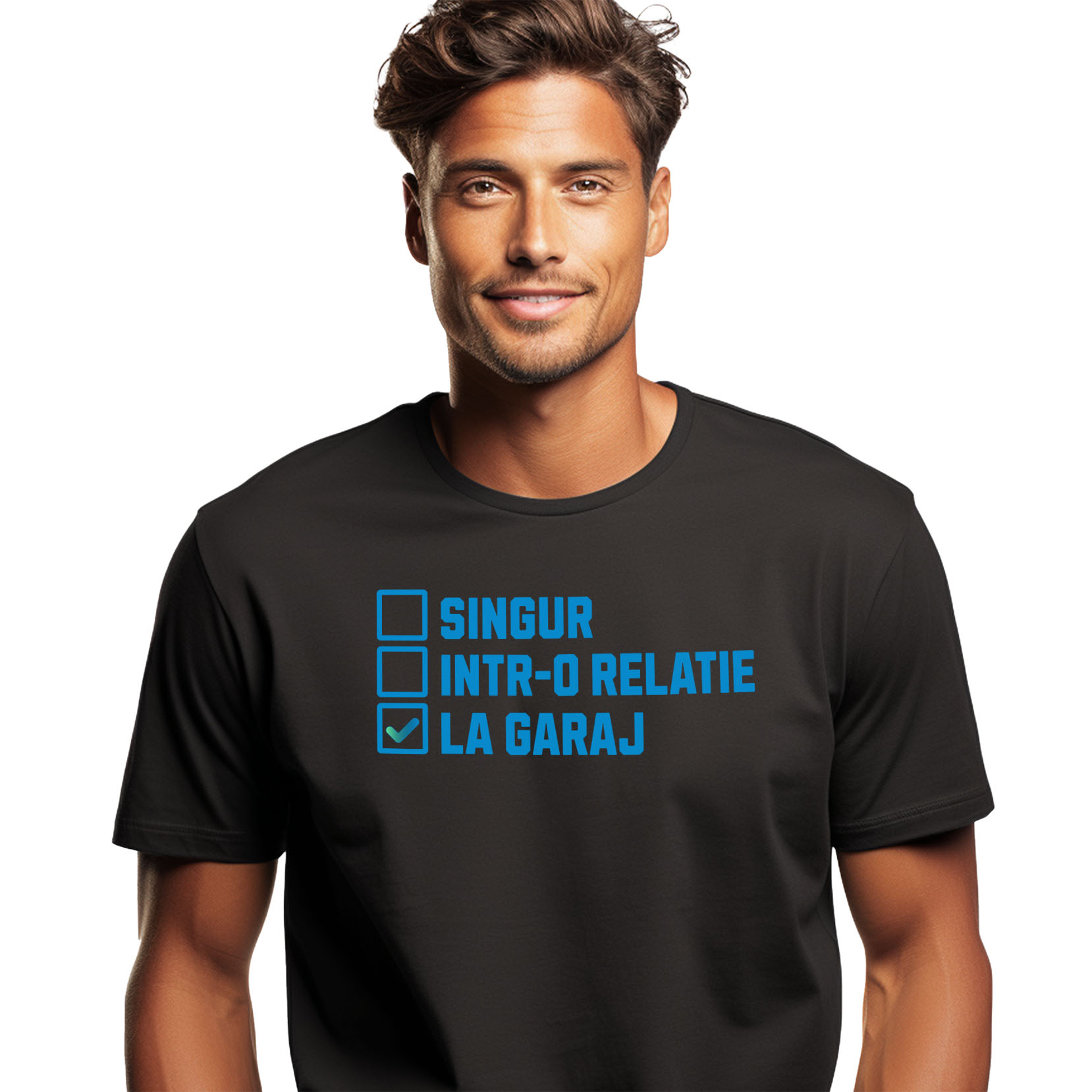 Masini - Tricou Femei, Barbati, Copii, Fata, Baiat, Unisex Personalizat Design Haios Pentru Iubitorii De Mașini, Curse și Garaj Mecanic