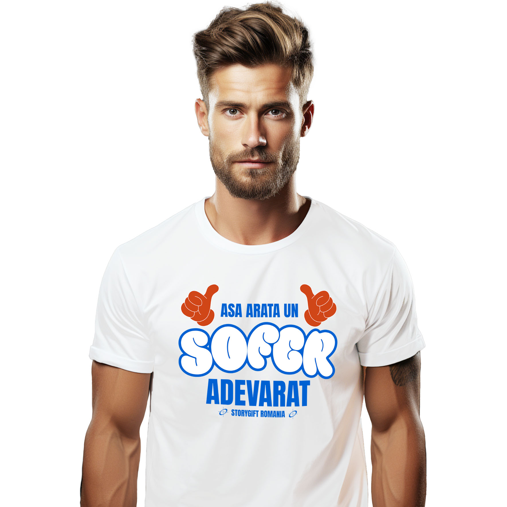 Masini - Tricou Femei, Barbati, Copii, Fata, Baiat, Unisex Personalizat Mâini Stil Mickey Mouse - Design Haios Pentru Iubitorii De Mașini și Condus