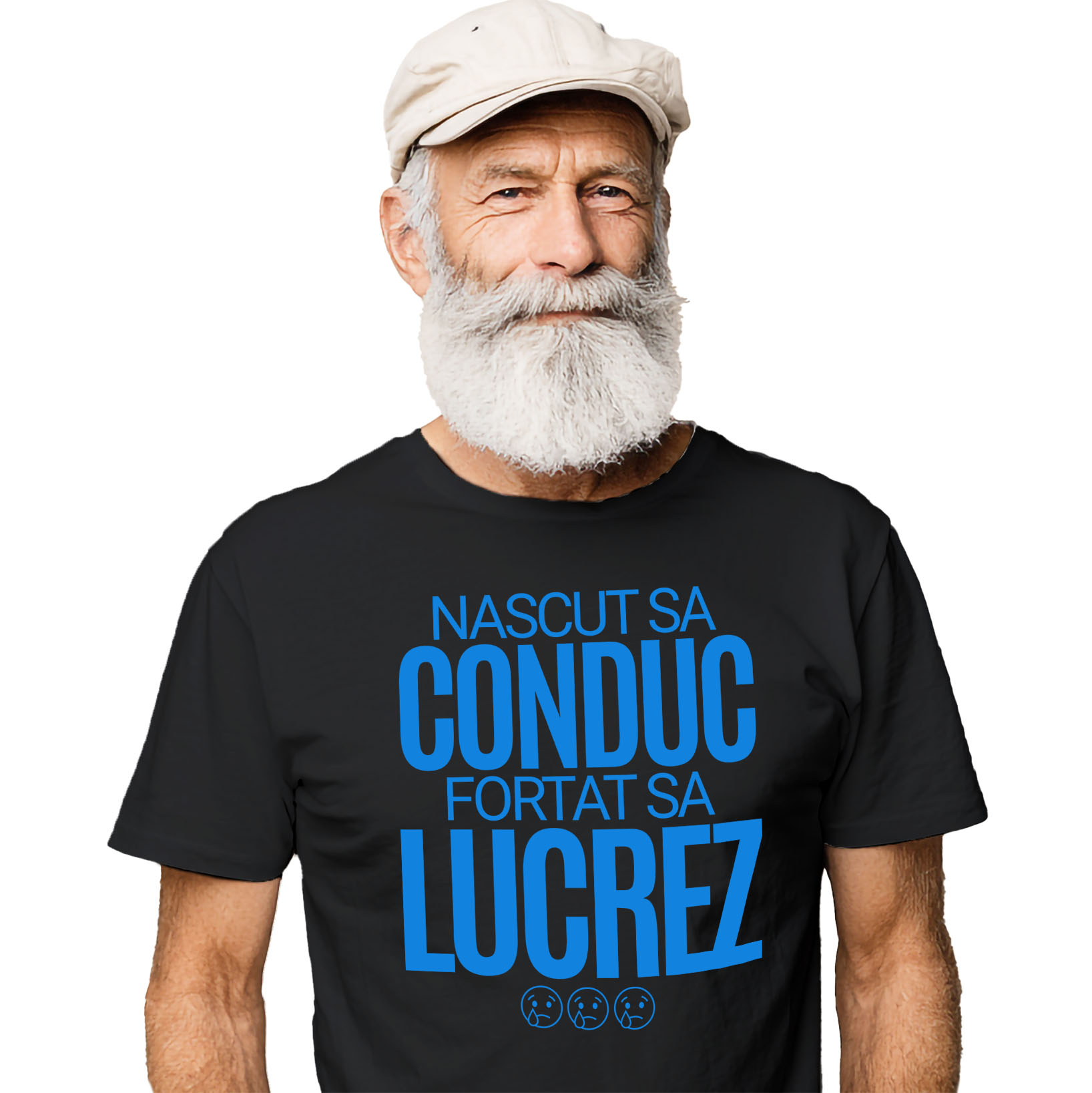 Masini - Tricou Femei, Barbati, Copii, Fata, Baiat, Unisex Personalizat Mesaj Haios Sad Face – Design Amuzant pentru Iubitorii de Mașini