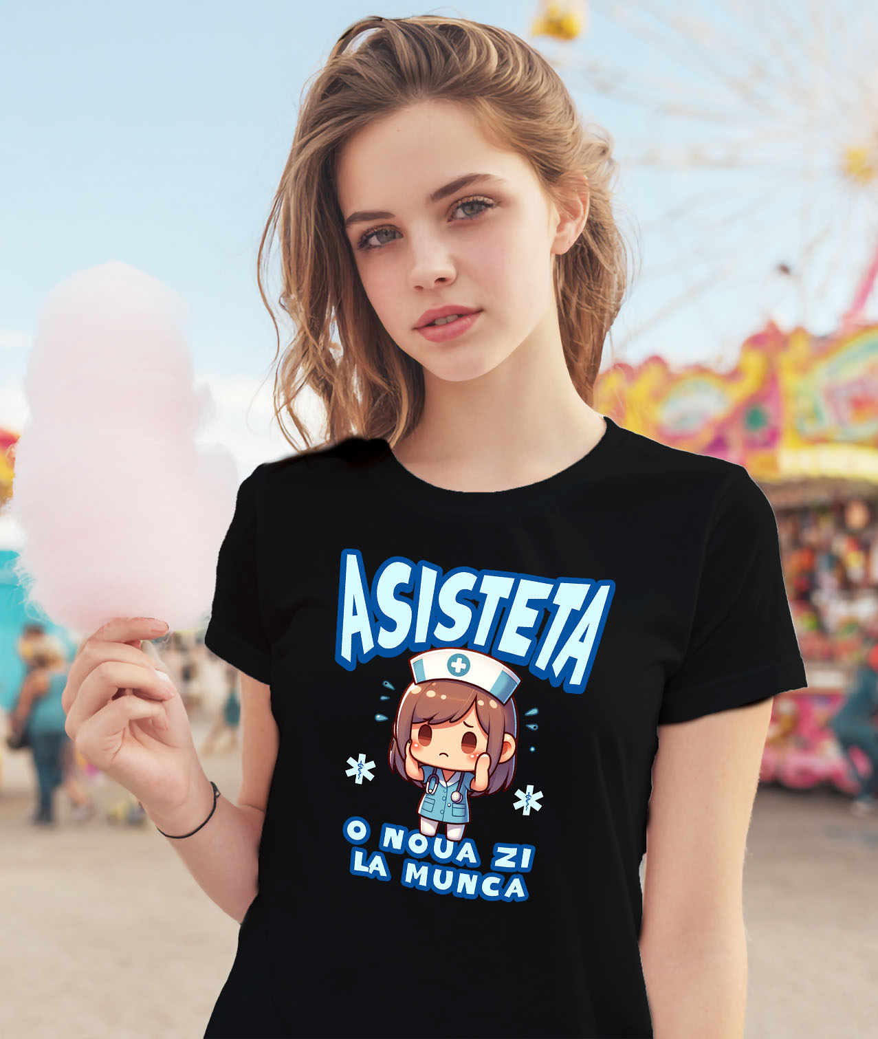Tricou Femei, Barbati, Copii, Fata, Baiat, Unisex Personalizat Asistență Medicală Stil Anime – Pasiune și Dedicare în Medicină [1]