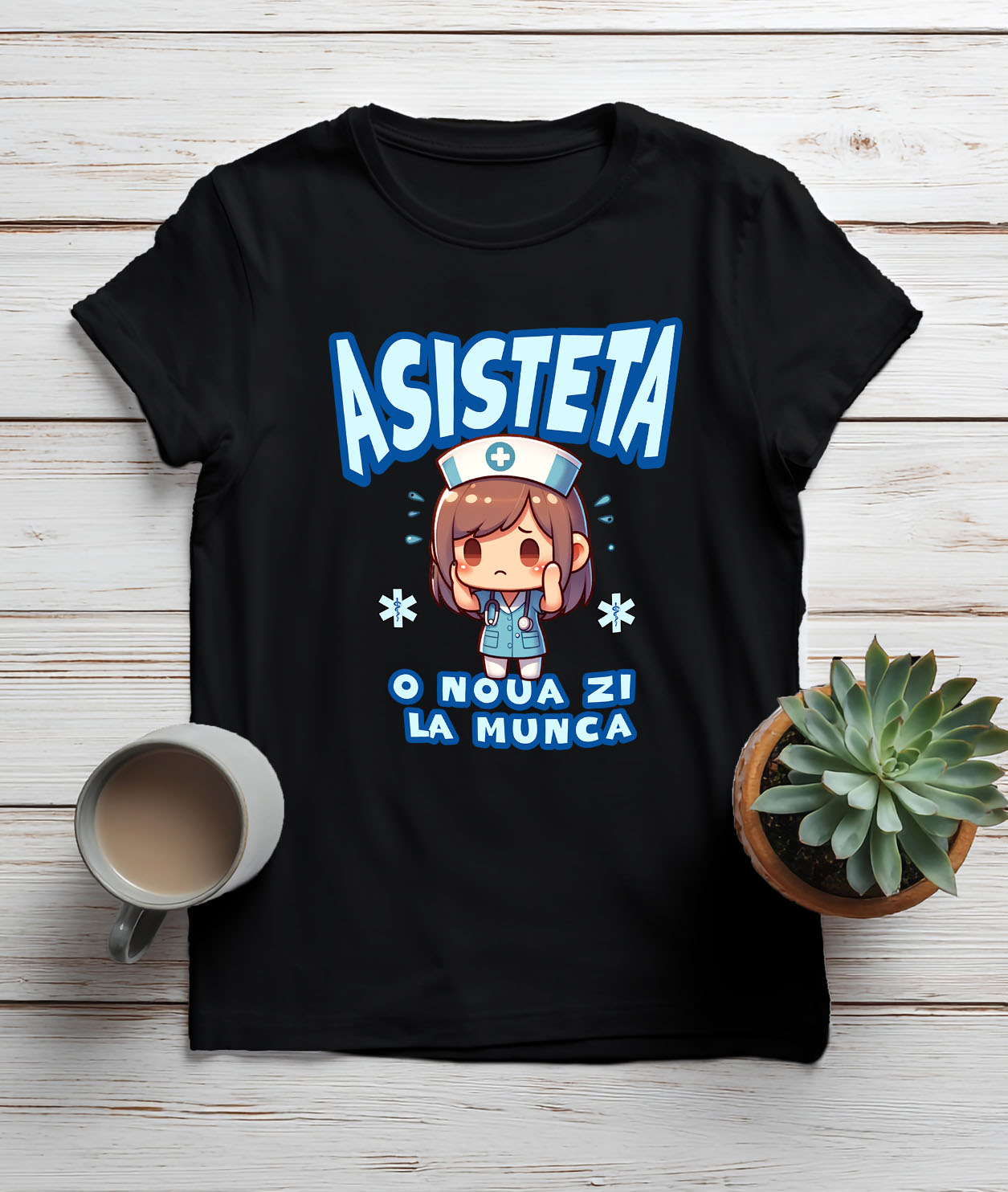 Tricou Femei, Barbati, Copii, Fata, Baiat, Unisex Personalizat Asistență Medicală Stil Anime – Pasiune și Dedicare în Medicină [2]