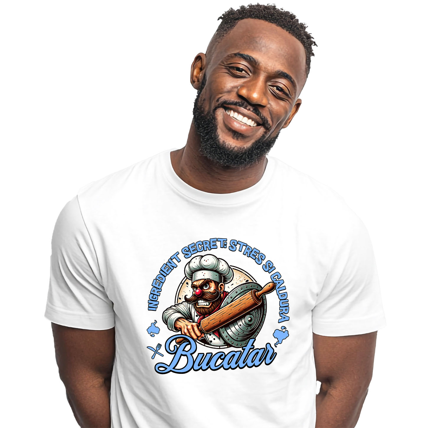 Tricou Femei, Barbati, Copii, Fata, Baiat, Unisex Personalizat Bucătar Chef – Pasiune pentru Mâncare și Gastronomie | Meserie Bucătar