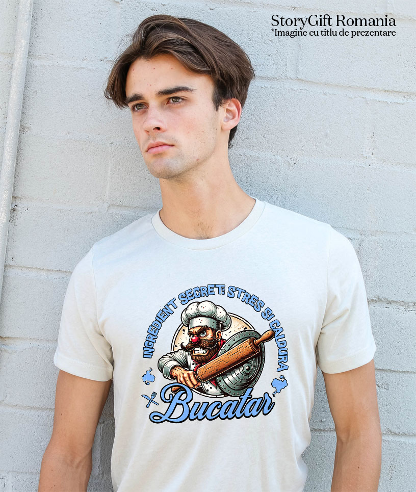 Tricou Femei, Barbati, Copii, Fata, Baiat, Unisex Personalizat Bucătar Chef – Pasiune pentru Mâncare și Gastronomie | Meserie Bucătar [1]