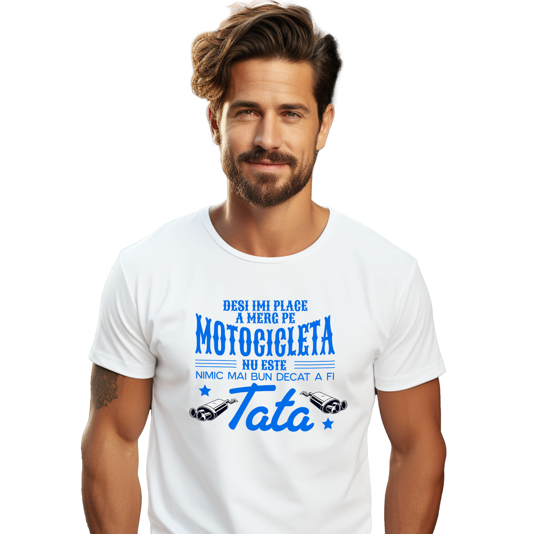 Motociclete - Tricou Femei, Barbati, Copii, Fata, Baiat, Unisex Personalizat Tricouri Personalizate Moto - Familie & Pasiune Pentru Motociclete