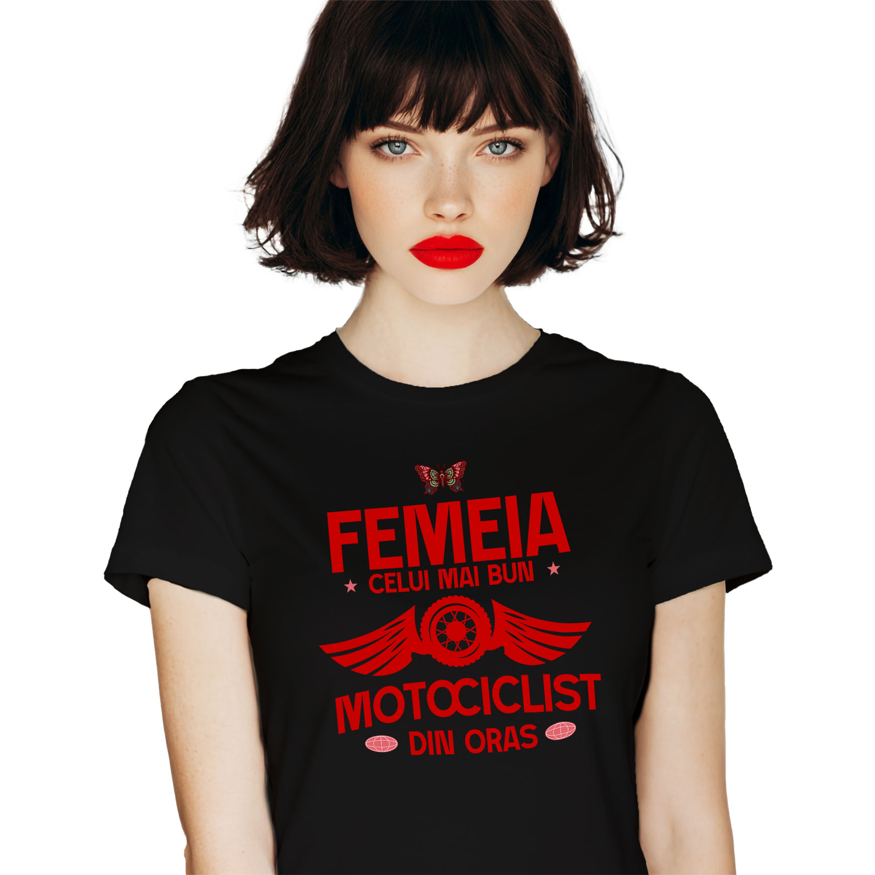 Motociclete - Tricou Femei, Barbati, Copii, Fata, Baiat, Unisex Personalizat Tricouri Personalizate Moto - Pasiune, Dragoste și Aventură Pe Două Roți