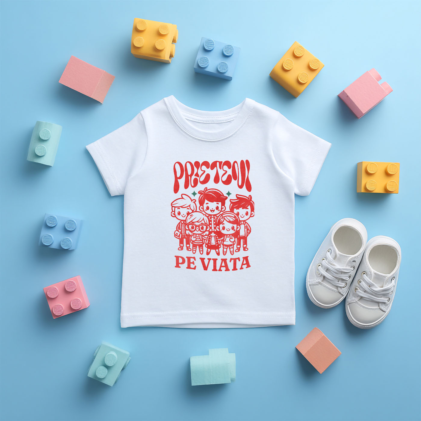 Tricou Femei, Barbati, Copii, Fata, Baiat, Unisex Personalizat Cadouri personalizate pentru copii, familie și prieteni – Amintiri din copilărie și iubire [4]
