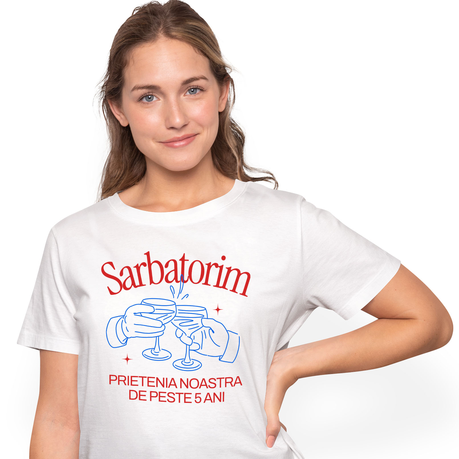 Prieteni - Tricou Femei, Barbati, Copii, Fata, Baiat, Unisex Personalizat Pahare elegante personalizate pentru toasturi de prietenie și aniversări