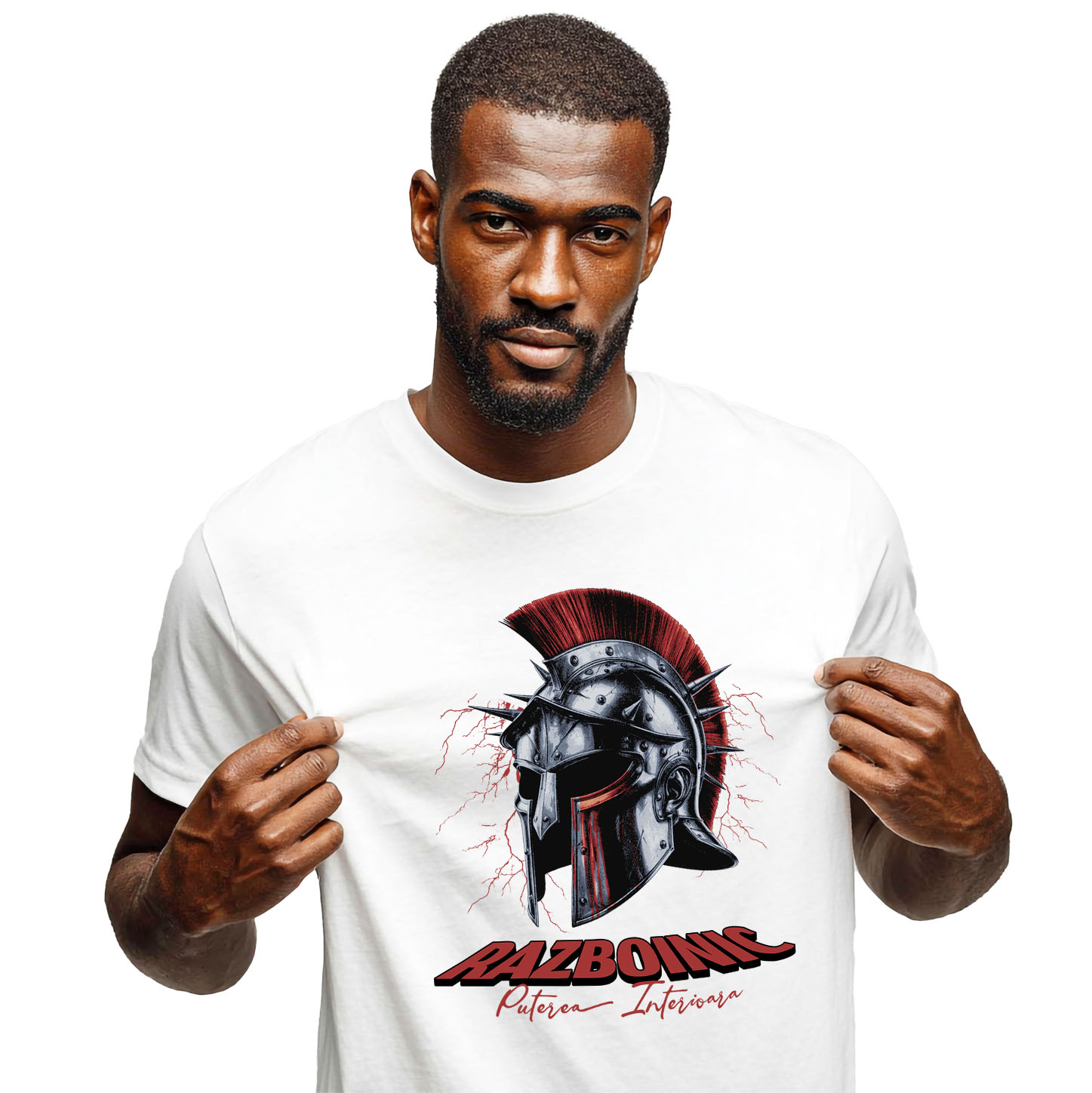 Razboinic - Tricou Femei, Barbati, Copii, Fata, Baiat, Unisex Personalizat Coif de războinic – Puterea Interioară și Mentalitatea de Luptător