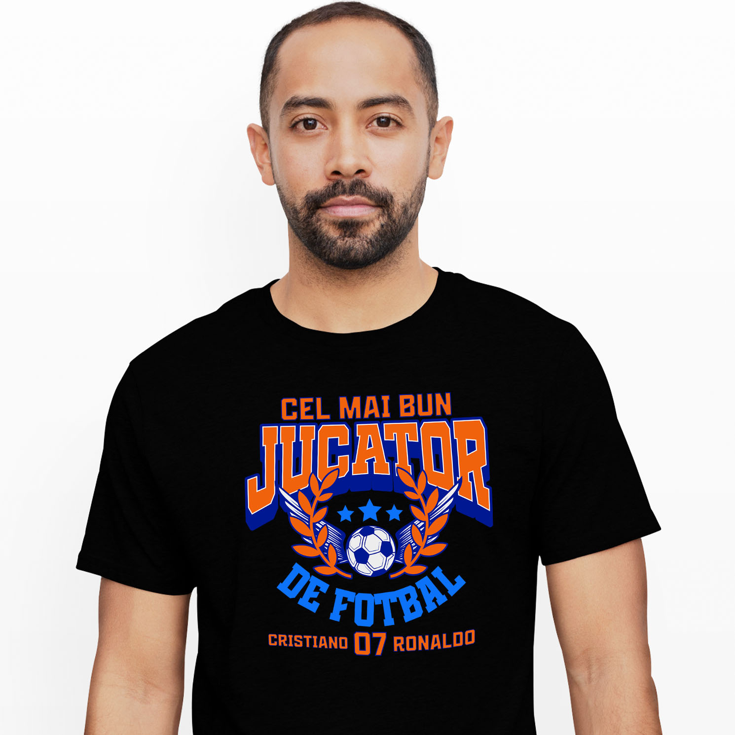 Tricou Femei, Barbati, Copii, Fata, Baiat, Unisex Personalizat Mingi Fotbal Personalizate pentru Copii și Familii - Cadouri Sportive Unice
