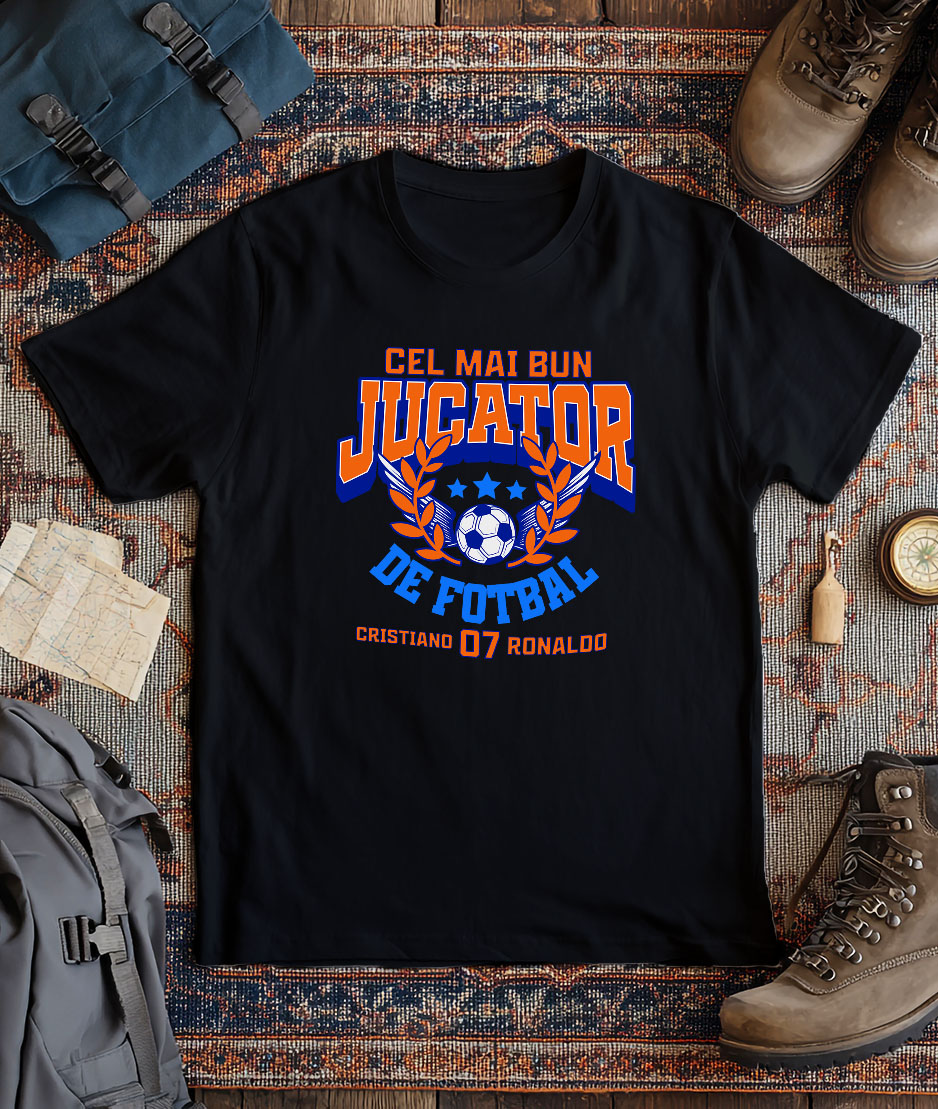 Tricou Femei, Barbati, Copii, Fata, Baiat, Unisex Personalizat Mingi Fotbal Personalizate pentru Copii și Familii - Cadouri Sportive Unice [2]