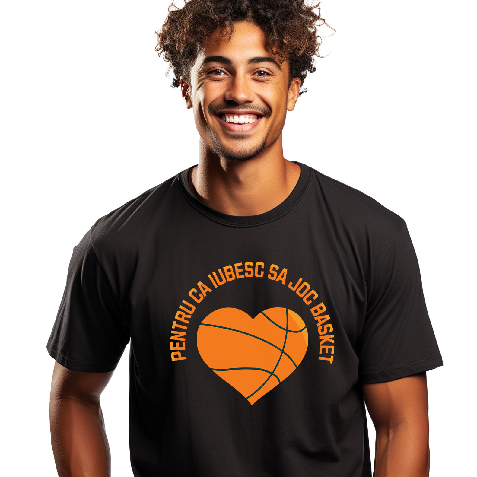 Sport - Tricou Femei, Barbati, Copii, Fata, Baiat, Unisex Personalizat Design Motivațional – Baschet, Sănătate și Spirit de Echipă